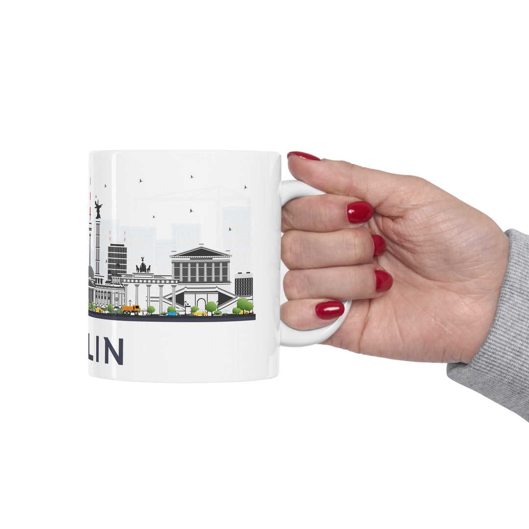 Berlin Germany Coffee Mug - Ezra's Clothing - Mug