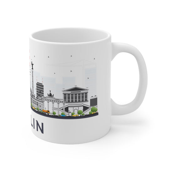 Berlin Germany Coffee Mug - Ezra's Clothing - Mug