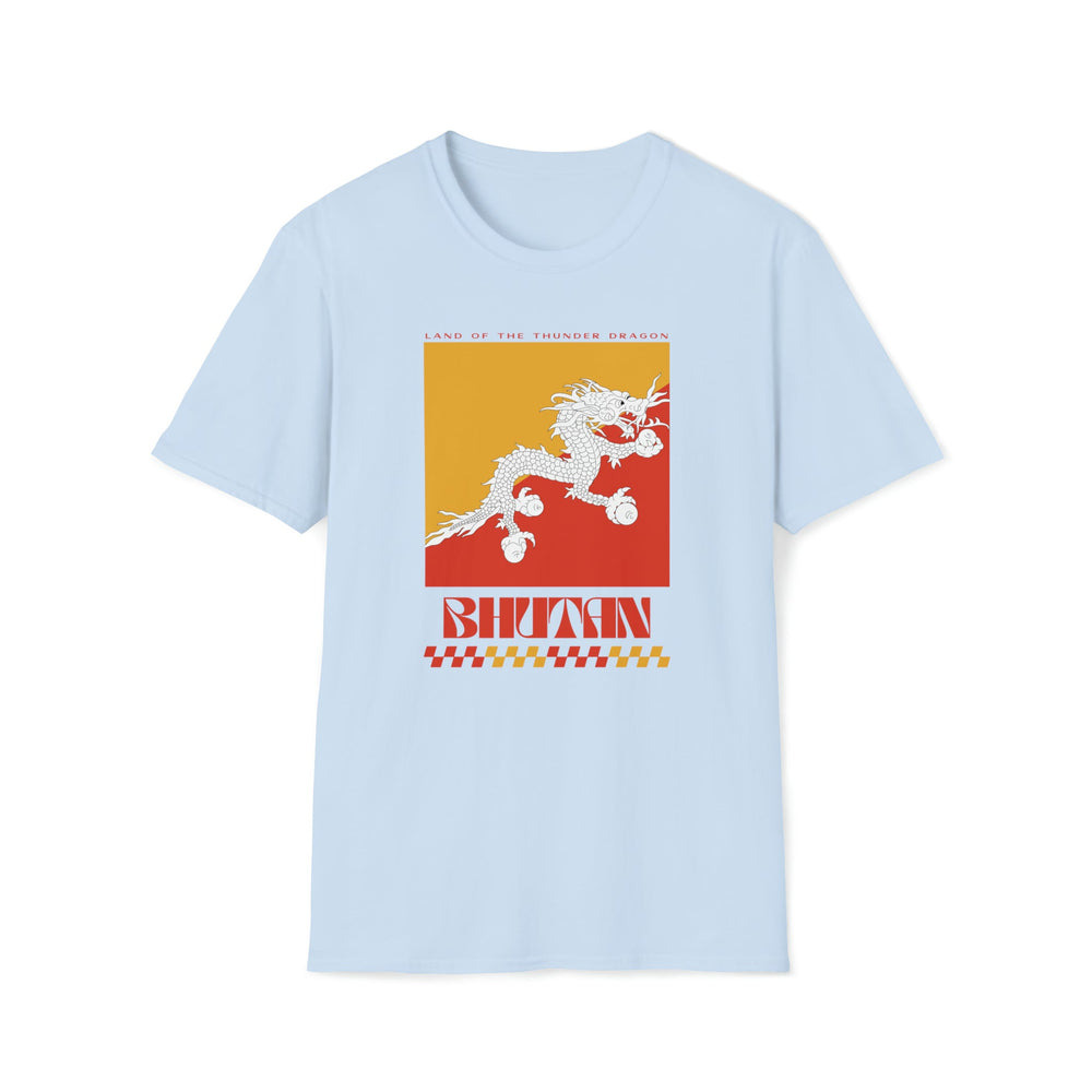 Bhutan Retro T-Shirt - Ezra's Clothing - T-Shirt