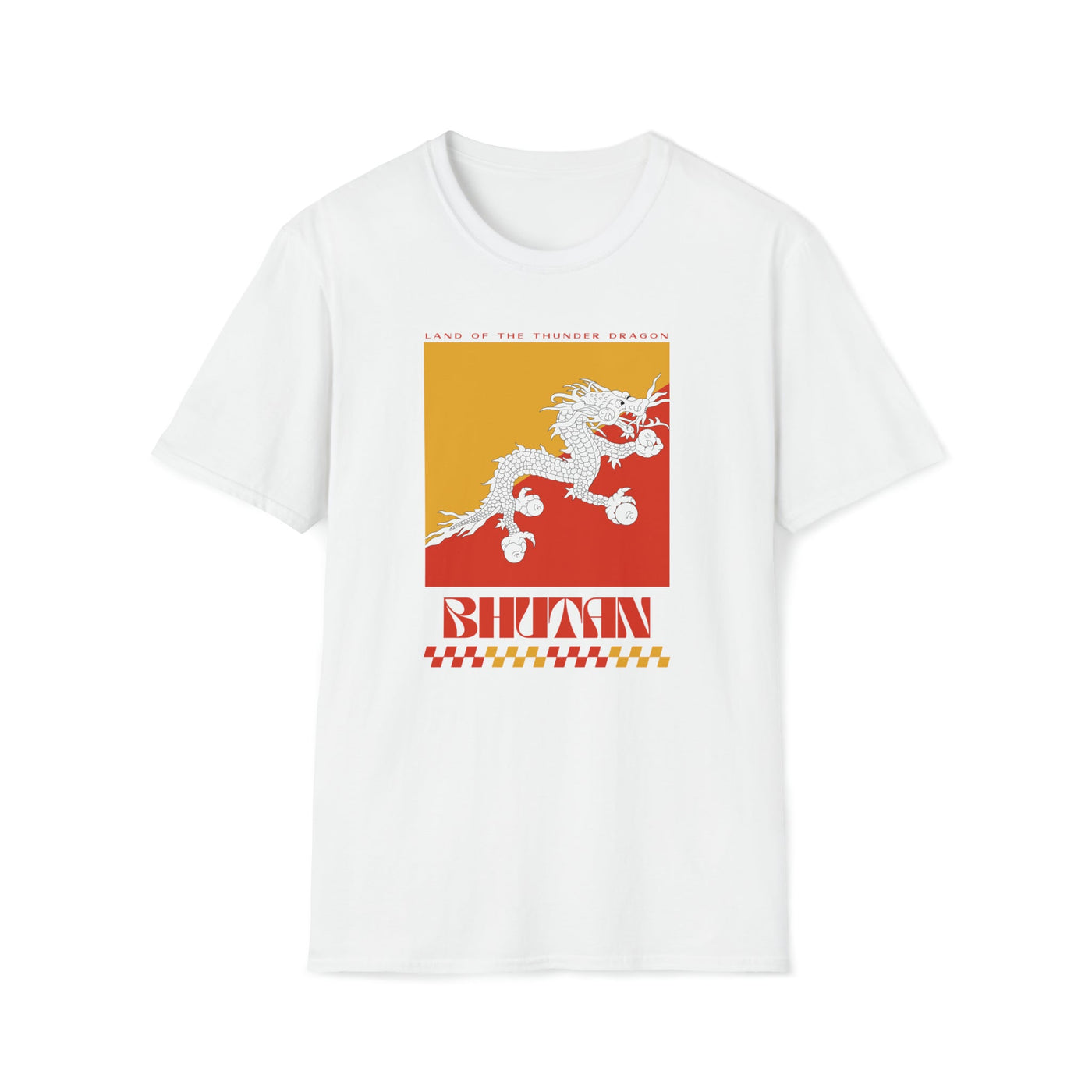 Bhutan Retro T-Shirt - Ezra's Clothing