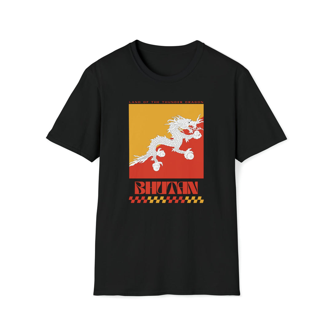 Bhutan Retro T-Shirt - Ezra's Clothing - T-Shirt