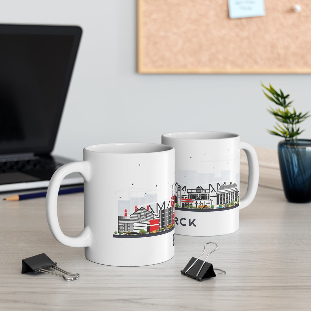 Bismarck North Dakota Coffee Mug - Ezra's Clothing - Mug