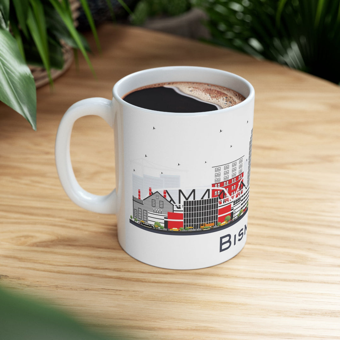 Bismarck North Dakota Coffee Mug - Ezra's Clothing - Mug