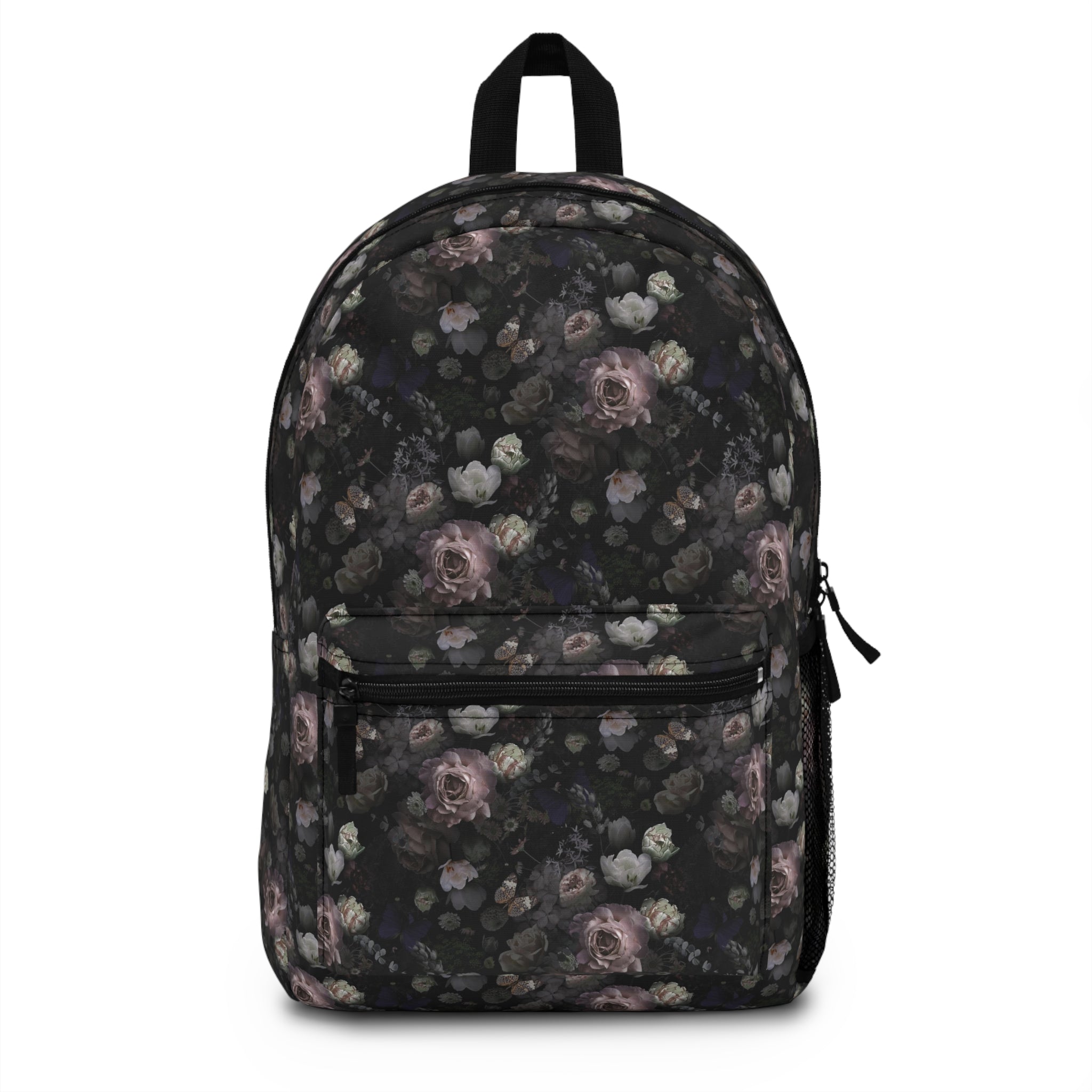 Black Rose Backpack - Ezra's Clothing - Backpacks