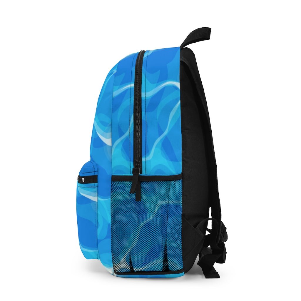 Blue Water Glare Backpack - Ezra's Clothing - Bags