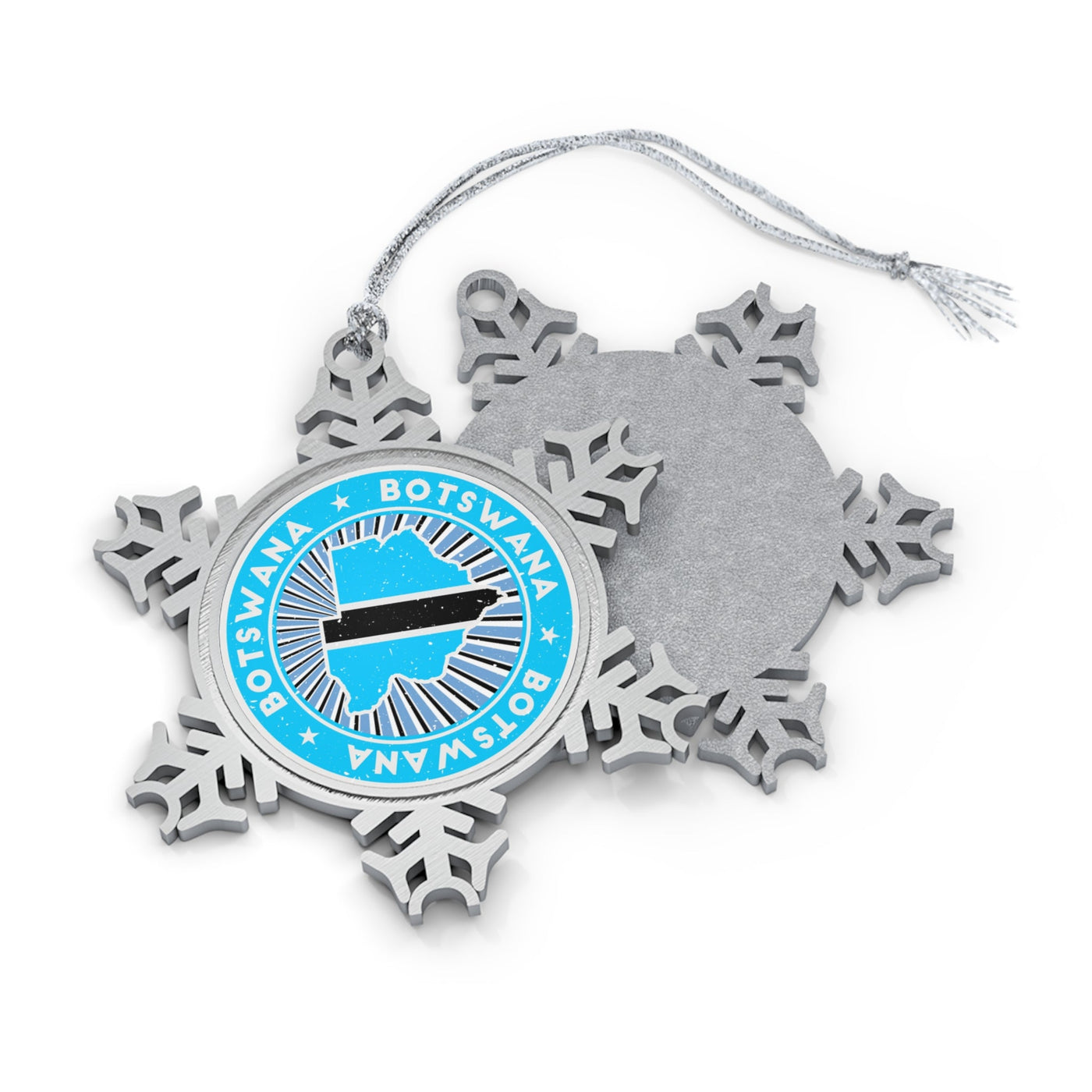 Botswana Snowflake Ornament - Ezra's Clothing