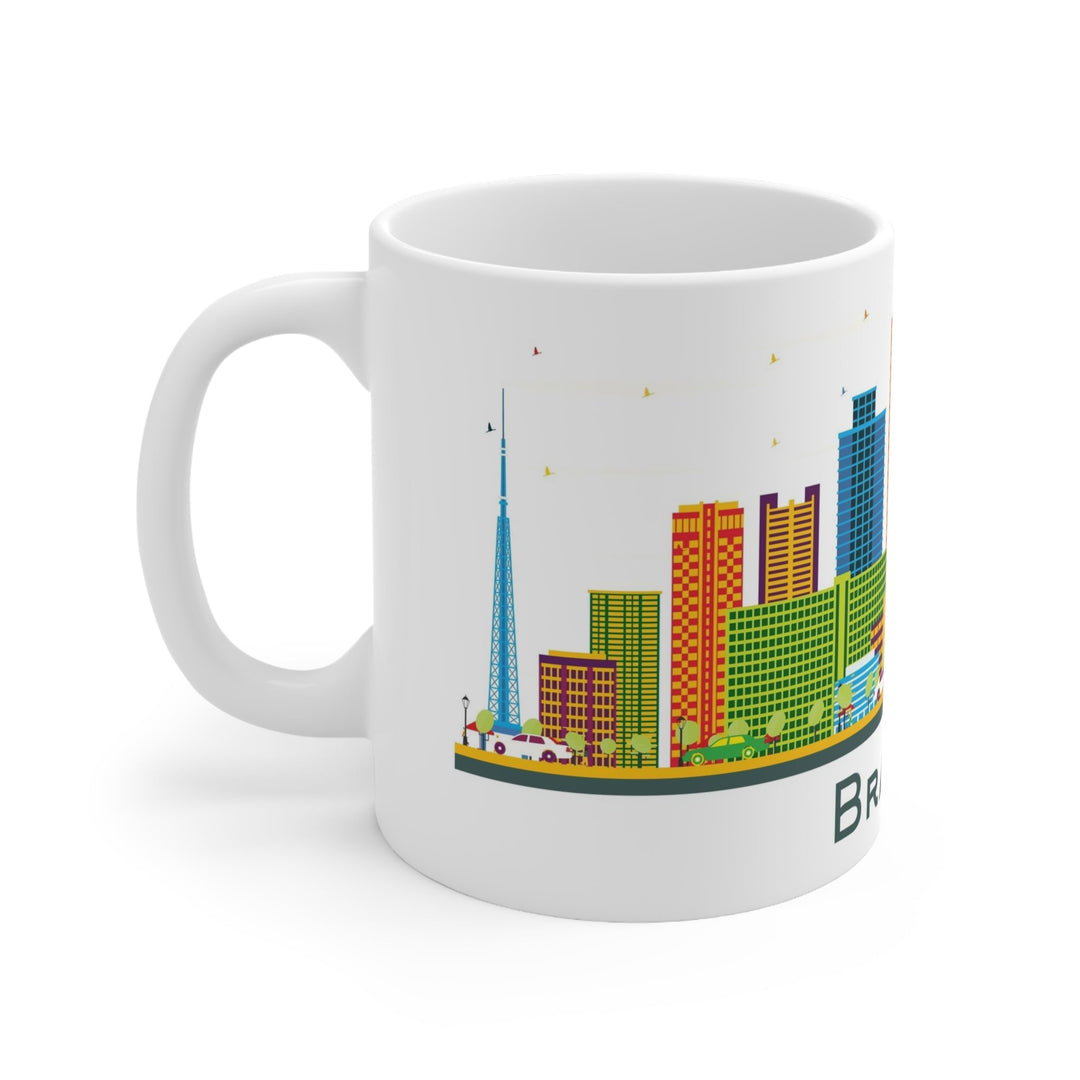 Brasilia Brazil Coffee Mug - Ezra's Clothing - Mug