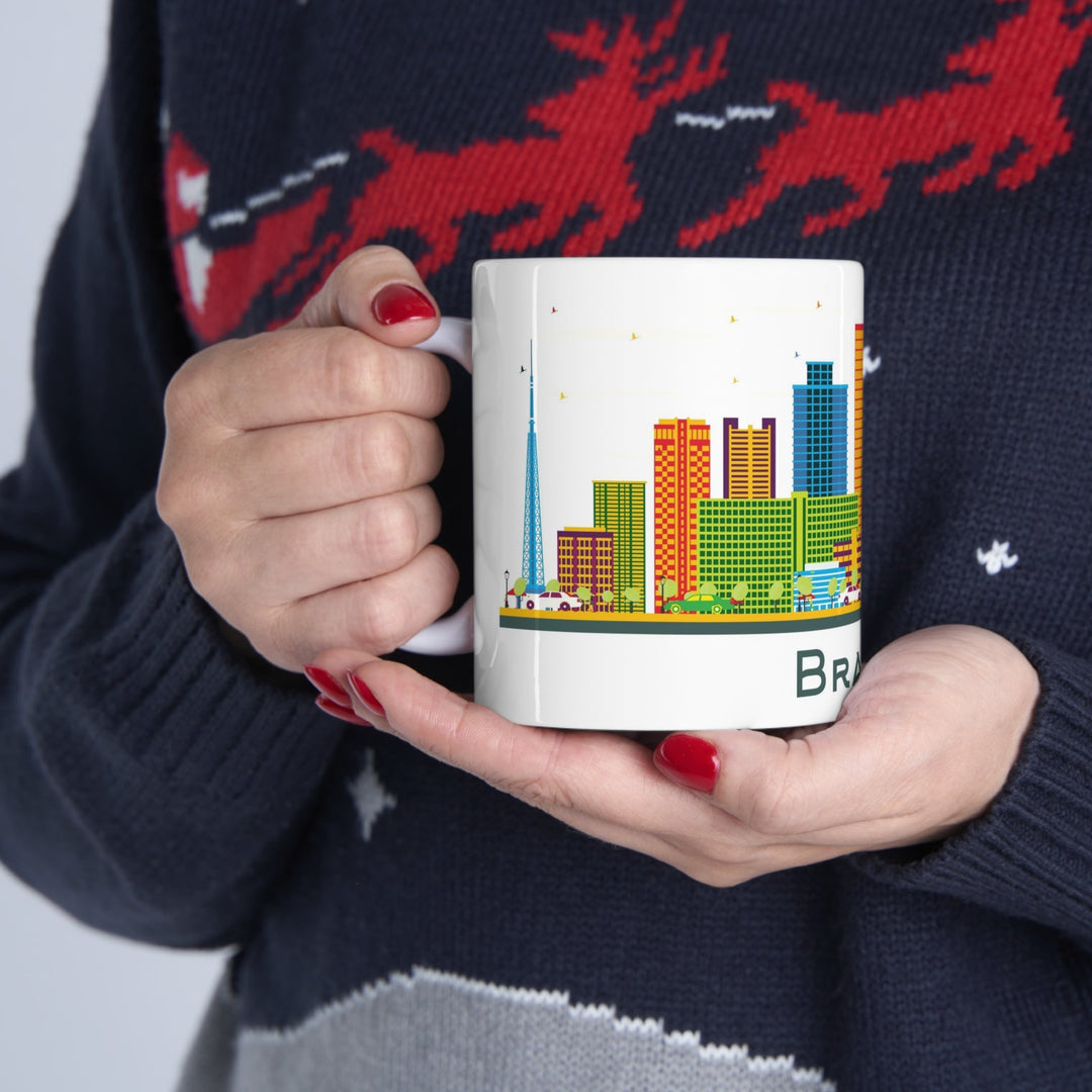 Brasilia Brazil Coffee Mug - Ezra's Clothing - Mug