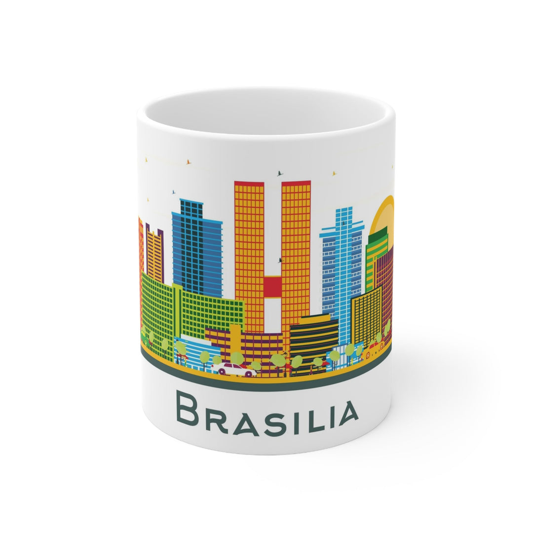 Brasilia Brazil Coffee Mug - Ezra's Clothing - Mug