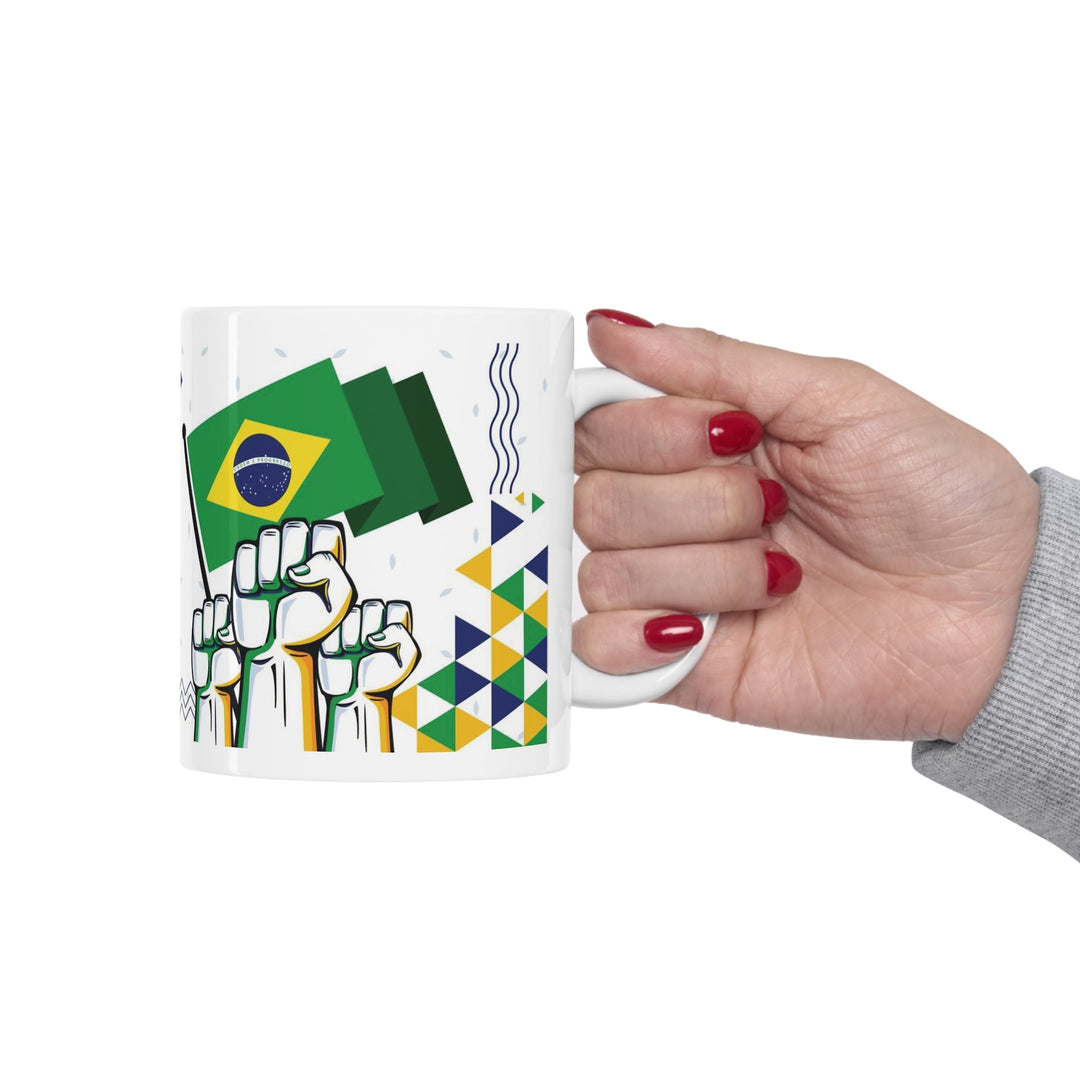 Brazil Coffee Mug - Ezra's Clothing - Mug