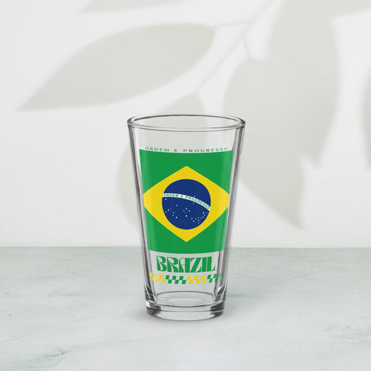 Brazil Pint Glass - Ezra's Clothing - Pint Glass