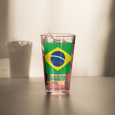 Brazil Pint Glass - Ezra's Clothing