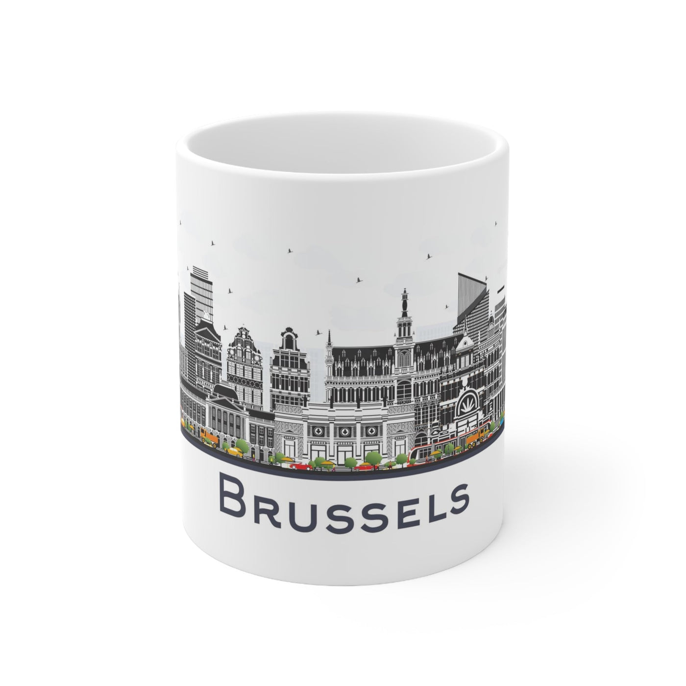 Brussels Belgium Coffee Mug - Ezra's Clothing