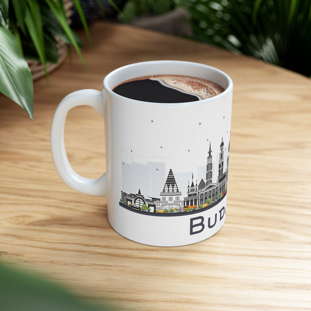 Budapest Hungary Coffee Mug - Ezra's Clothing - Mug