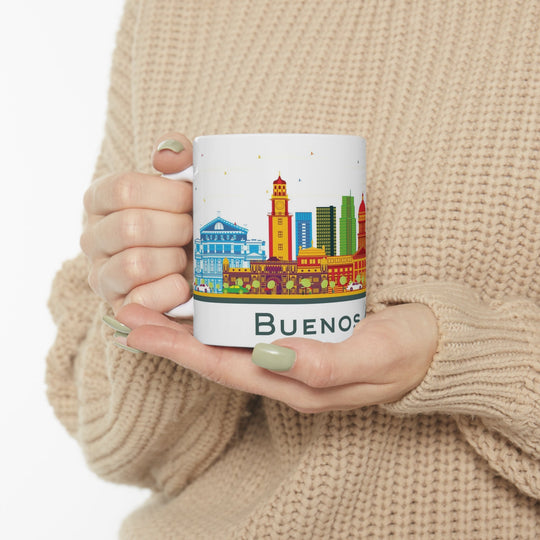 Buenos Aires Argentina Coffee Mug - Ezra's Clothing - Mug