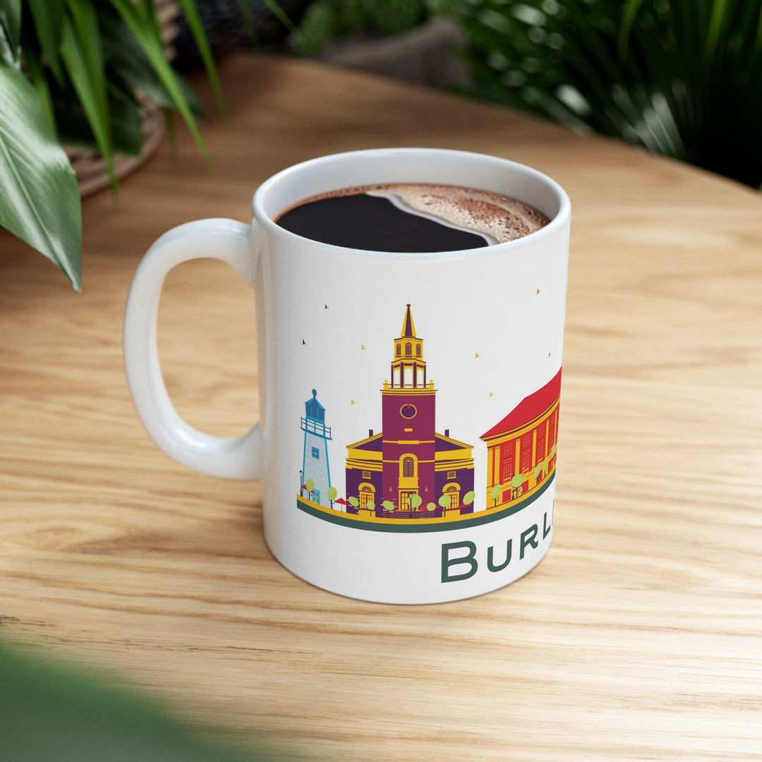 Burlington Vermont Coffee Mug - Ezra's Clothing - Mug