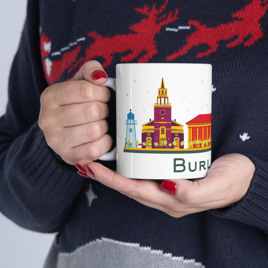 Burlington Vermont Coffee Mug - Ezra's Clothing - Mug