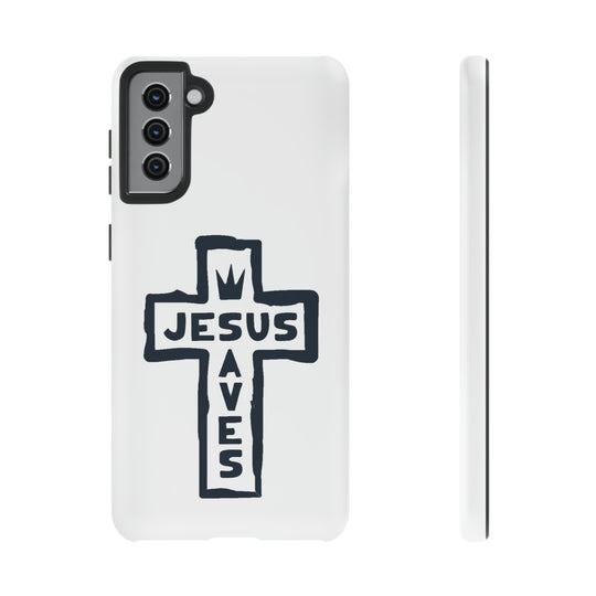 Jesus Saves Case Tough Case Ezra's Clothing Samsung Galaxy S21 Plus Matte 