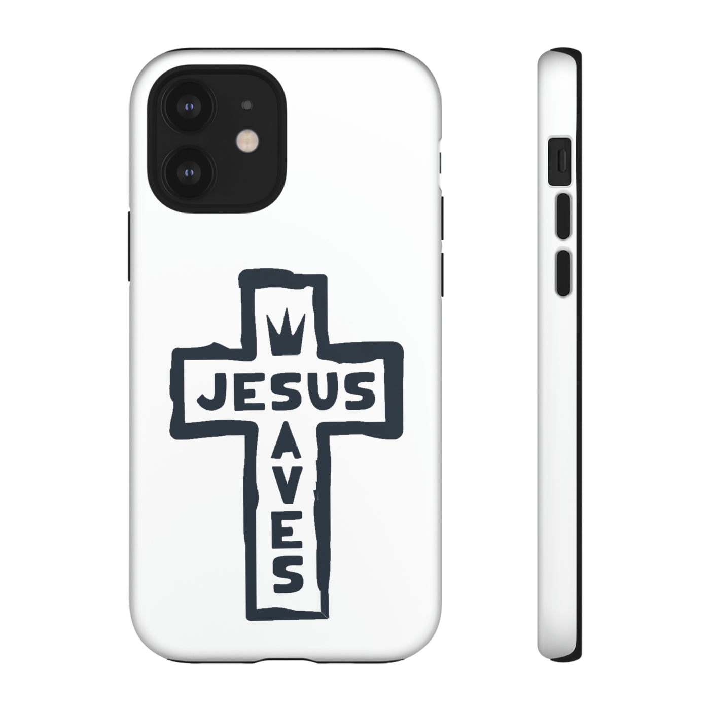 Jesus Saves Case Tough Case Ezra's Clothing iPhone 12 Matte 