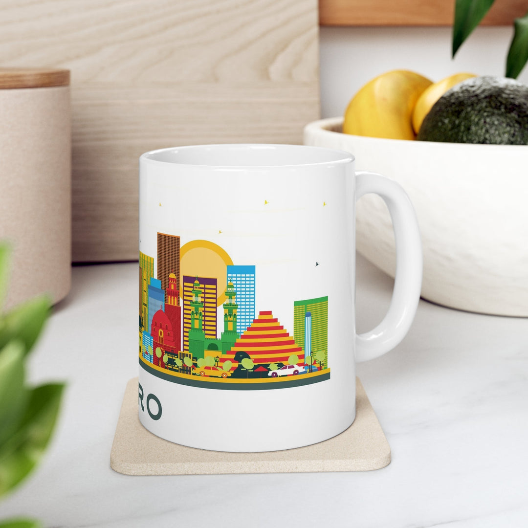 Cairo Egypt Coffee Mug - Ezra's Clothing - Mug