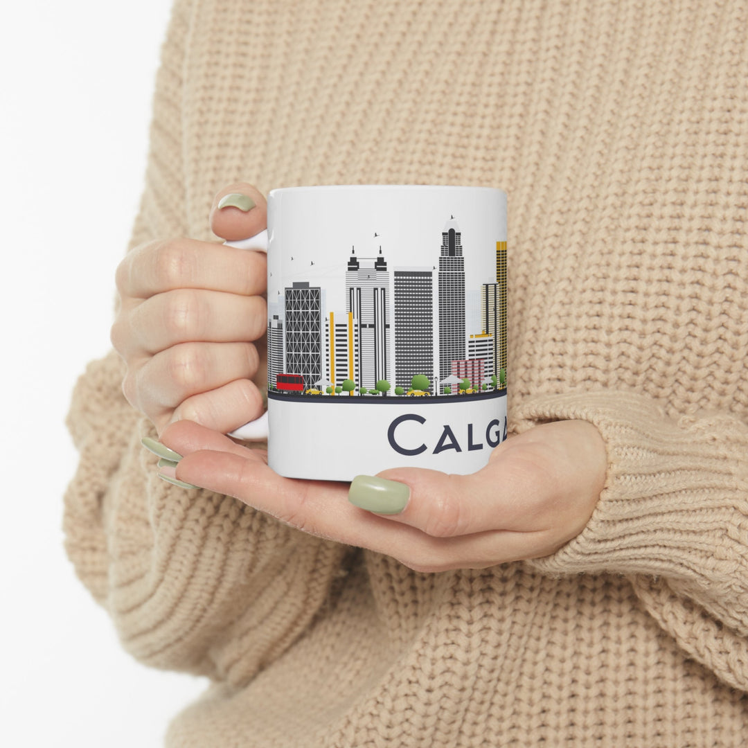 Calgary Canada Coffee Mug - Ezra's Clothing - Mug