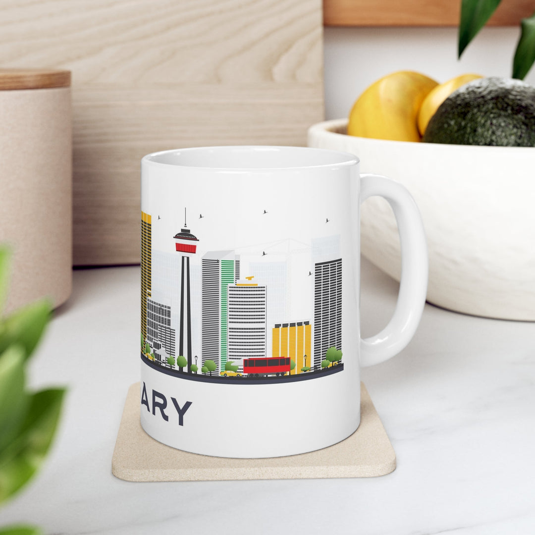 Calgary Canada Coffee Mug - Ezra's Clothing - Mug