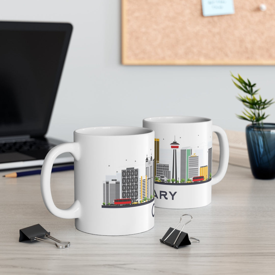 Calgary Canada Coffee Mug - Ezra's Clothing - Mug