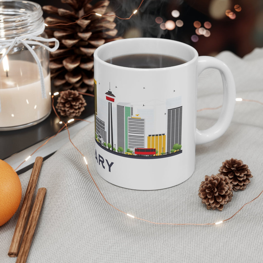 Calgary Canada Coffee Mug - Ezra's Clothing - Mug