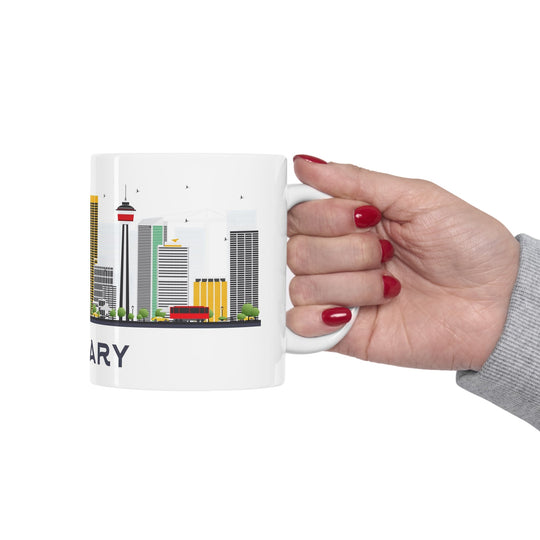 Calgary Canada Coffee Mug - Ezra's Clothing - Mug