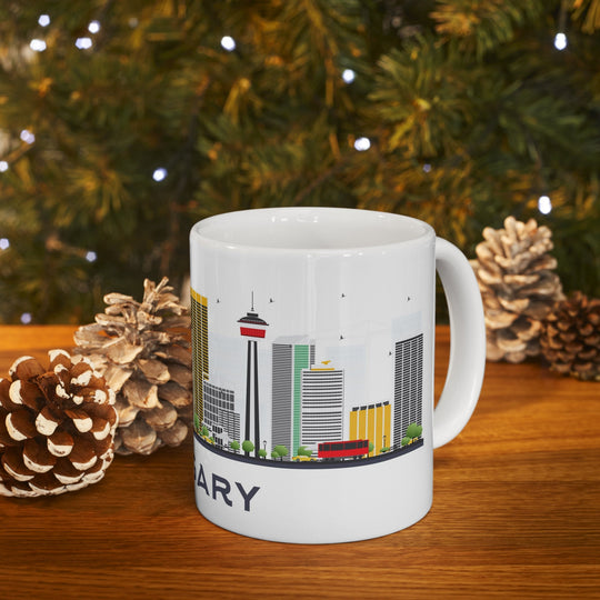 Calgary Canada Coffee Mug - Ezra's Clothing - Mug