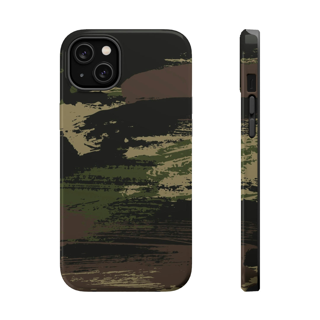 Camouflage Brushstroke Case - Magnetic Back - Ezra's Clothing - Magnetic Case