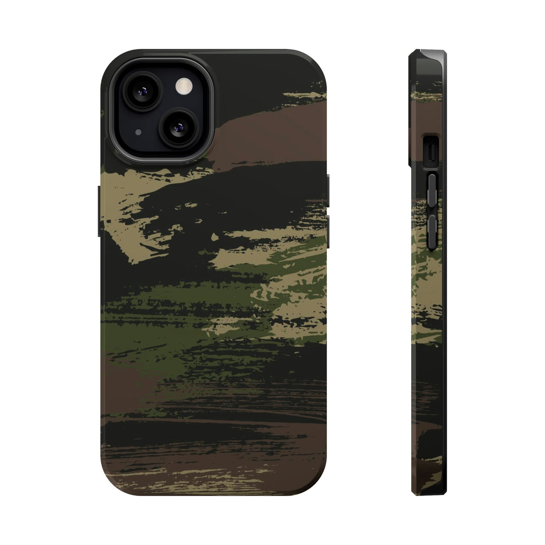 Camouflage Brushstroke Case - Magnetic Back - Ezra's Clothing - Magnetic Case