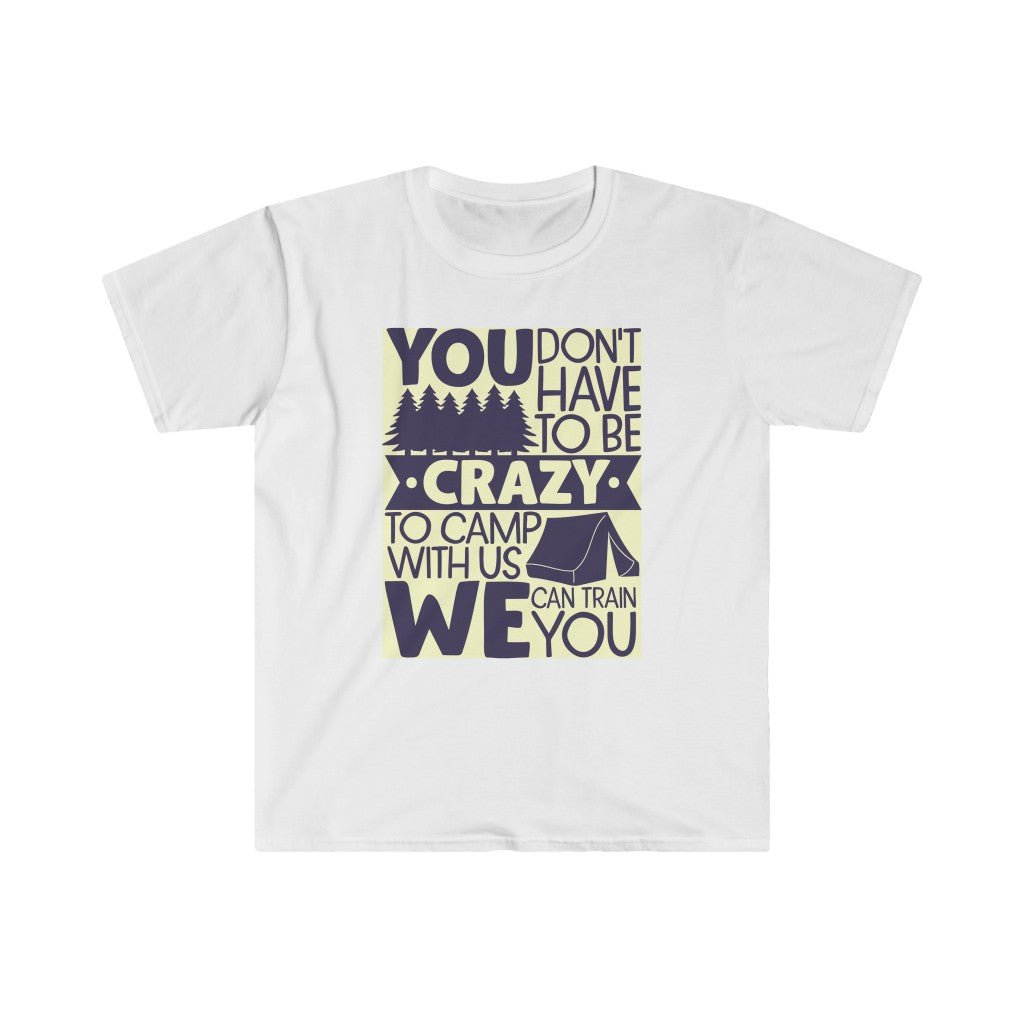 Camp with Us T-Shirt - Ezra's Clothing - T-Shirt