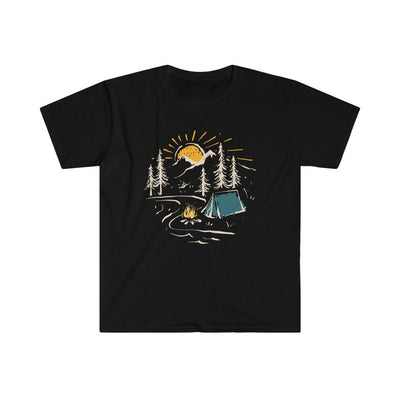 Camping by the River T-Shirt - Ezra's Clothing