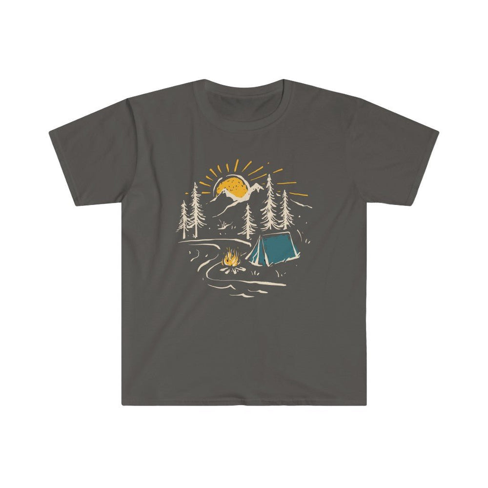 Camping by the River T-Shirt - Ezra's Clothing - T-Shirt