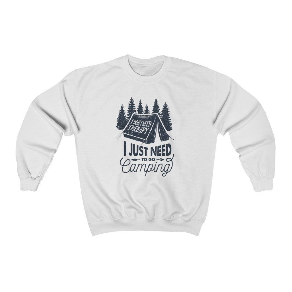 Camping Therapy Sweatshirt - Ezra's Clothing