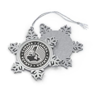 Canada Snowflake Ornament - Ezra's Clothing