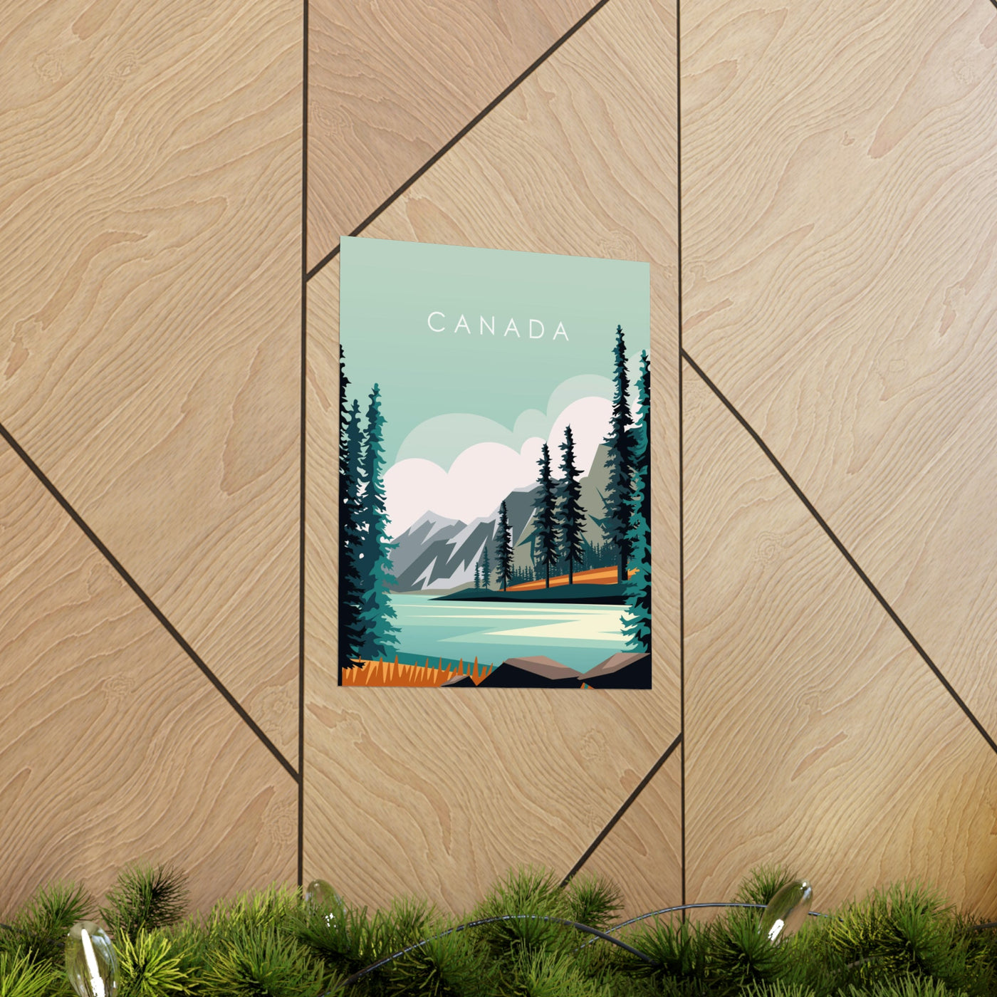 Canada Travel Poster - Ezra's Clothing