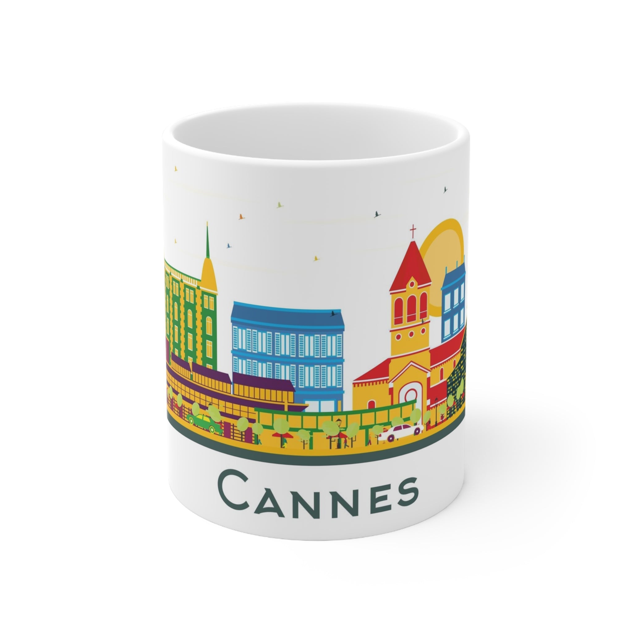 Cannes France Coffee Mug - Ezra's Clothing - Mug