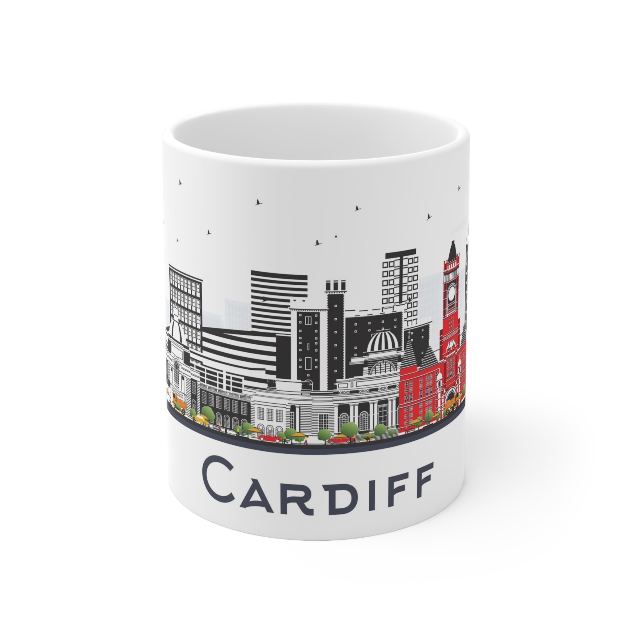 Cardiff Wales Coffee Mug - Ezra's Clothing - Mug