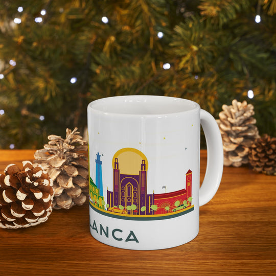 Casablanca Morocco Coffee Mug - Ezra's Clothing - Mug