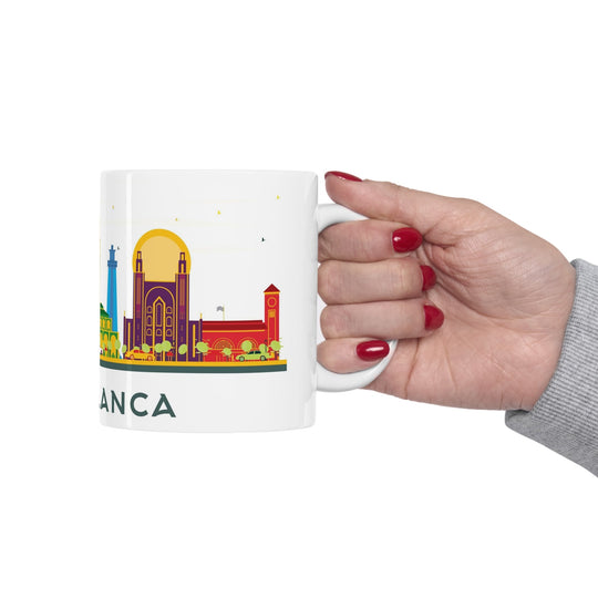 Casablanca Morocco Coffee Mug - Ezra's Clothing - Mug