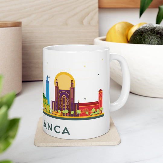Casablanca Morocco Coffee Mug - Ezra's Clothing - Mug
