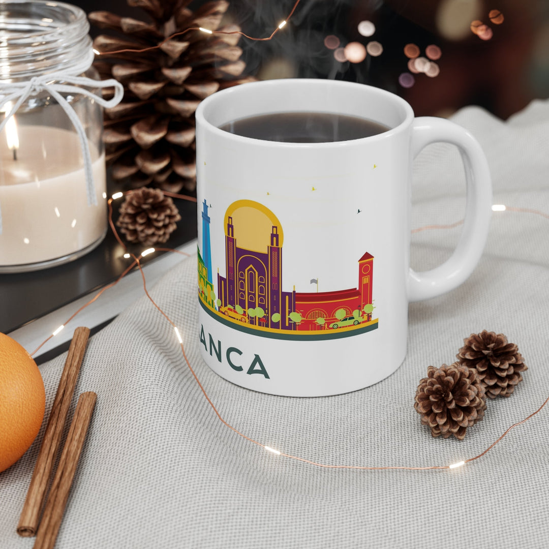 Casablanca Morocco Coffee Mug - Ezra's Clothing - Mug