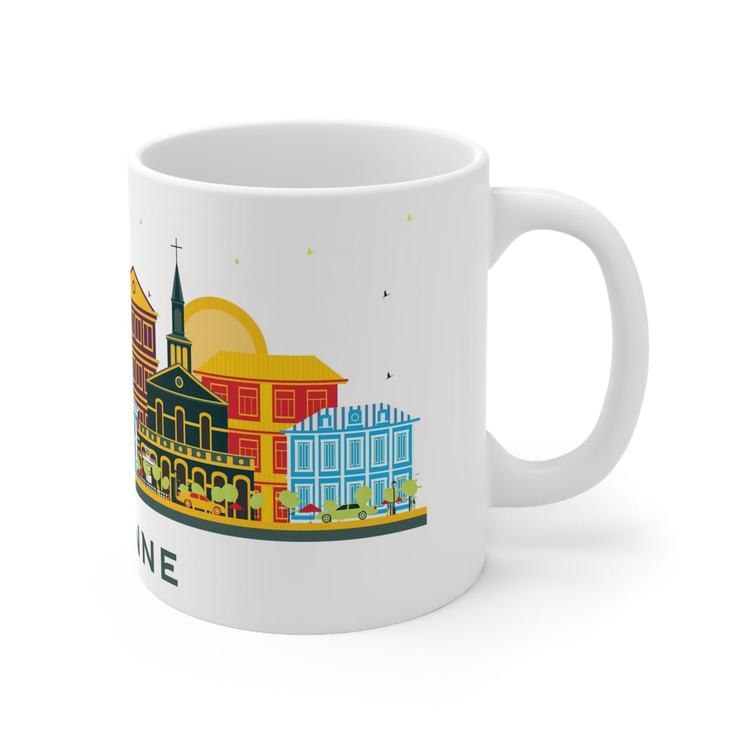 Cayenne French Guiana Coffee Mug - Ezra's Clothing - Mug