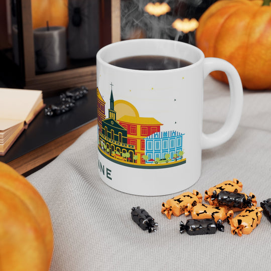 Cayenne French Guiana Coffee Mug - Ezra's Clothing - Mug