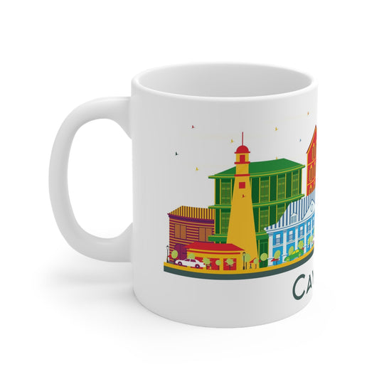 Cayenne French Guiana Coffee Mug - Ezra's Clothing - Mug