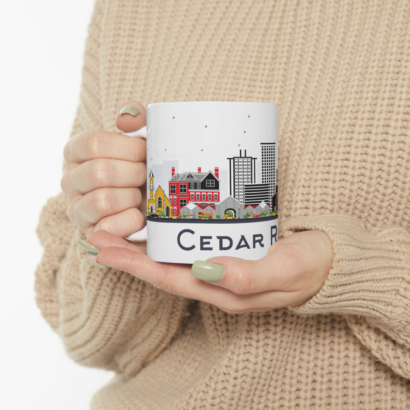 Cedar Rapids Iowa Coffee Mug - Ezra's Clothing