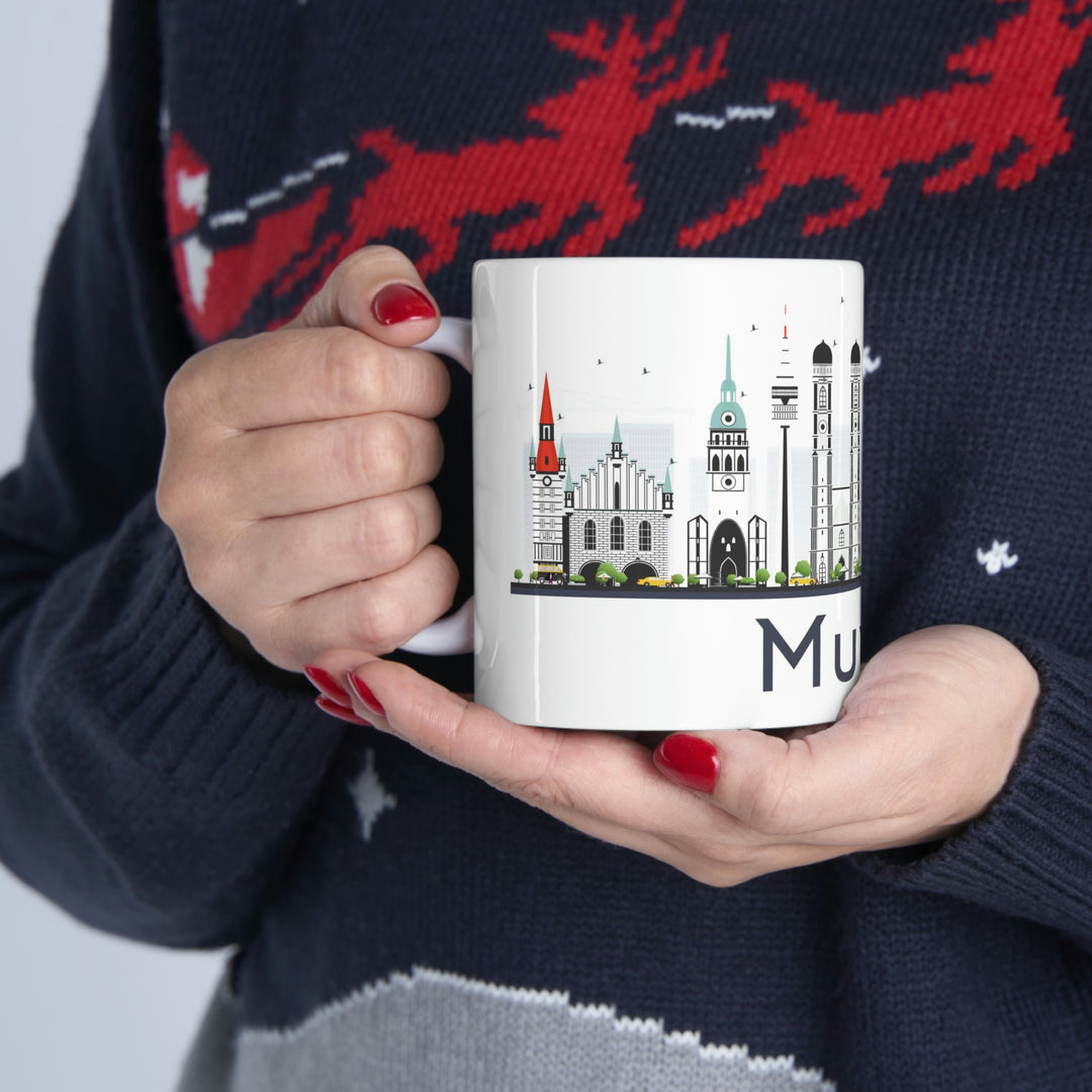 Munich Germany Coffee Mug - Ezra's Clothing - Mug
