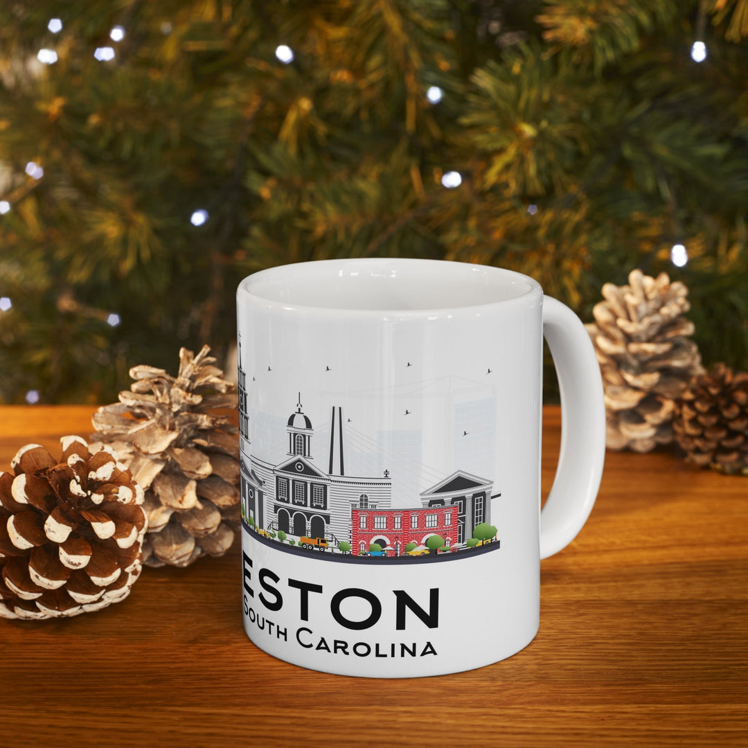 Charleston South Carolina Coffee Mug - Ezra's Clothing - Mug